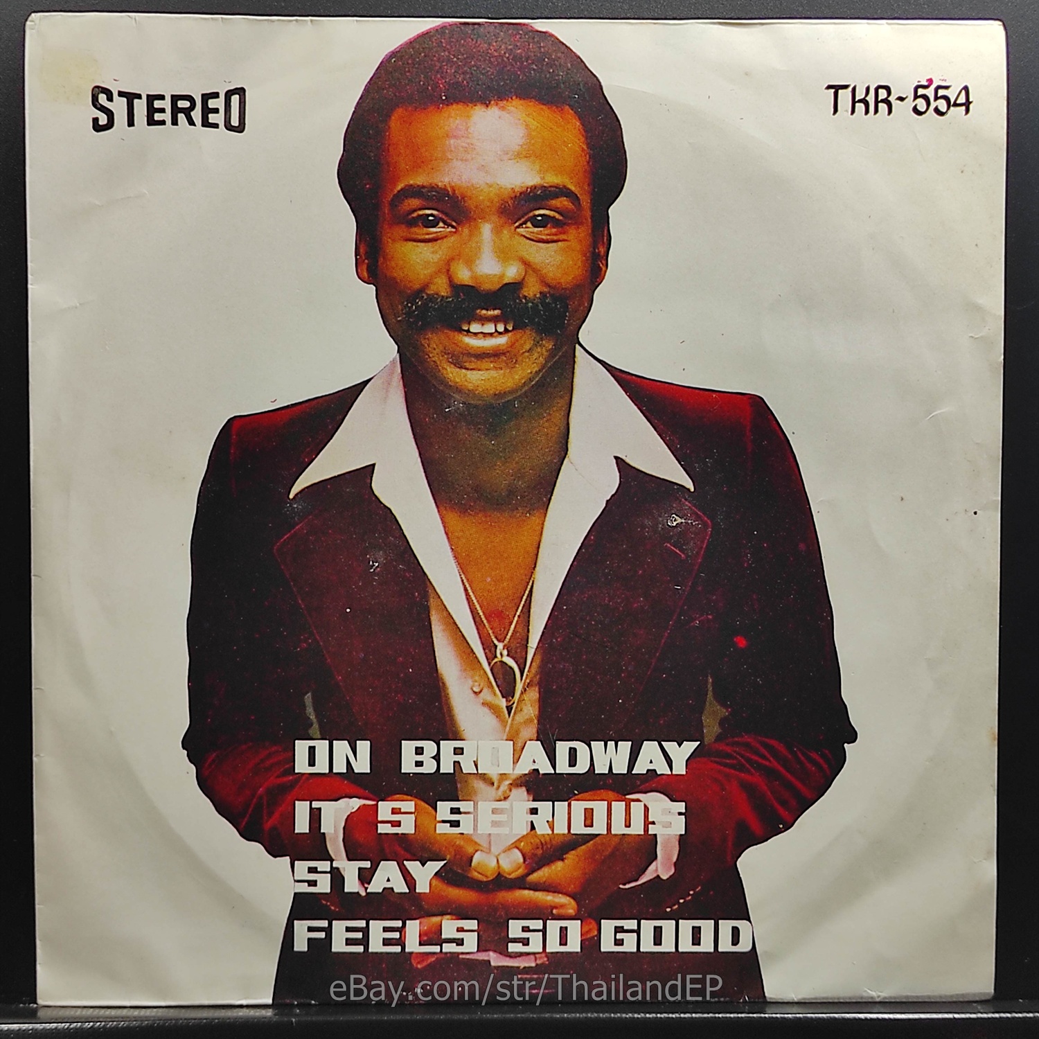 GEORGE BENSON - ON BROADWAY (TKR 554) 7" Thai EP