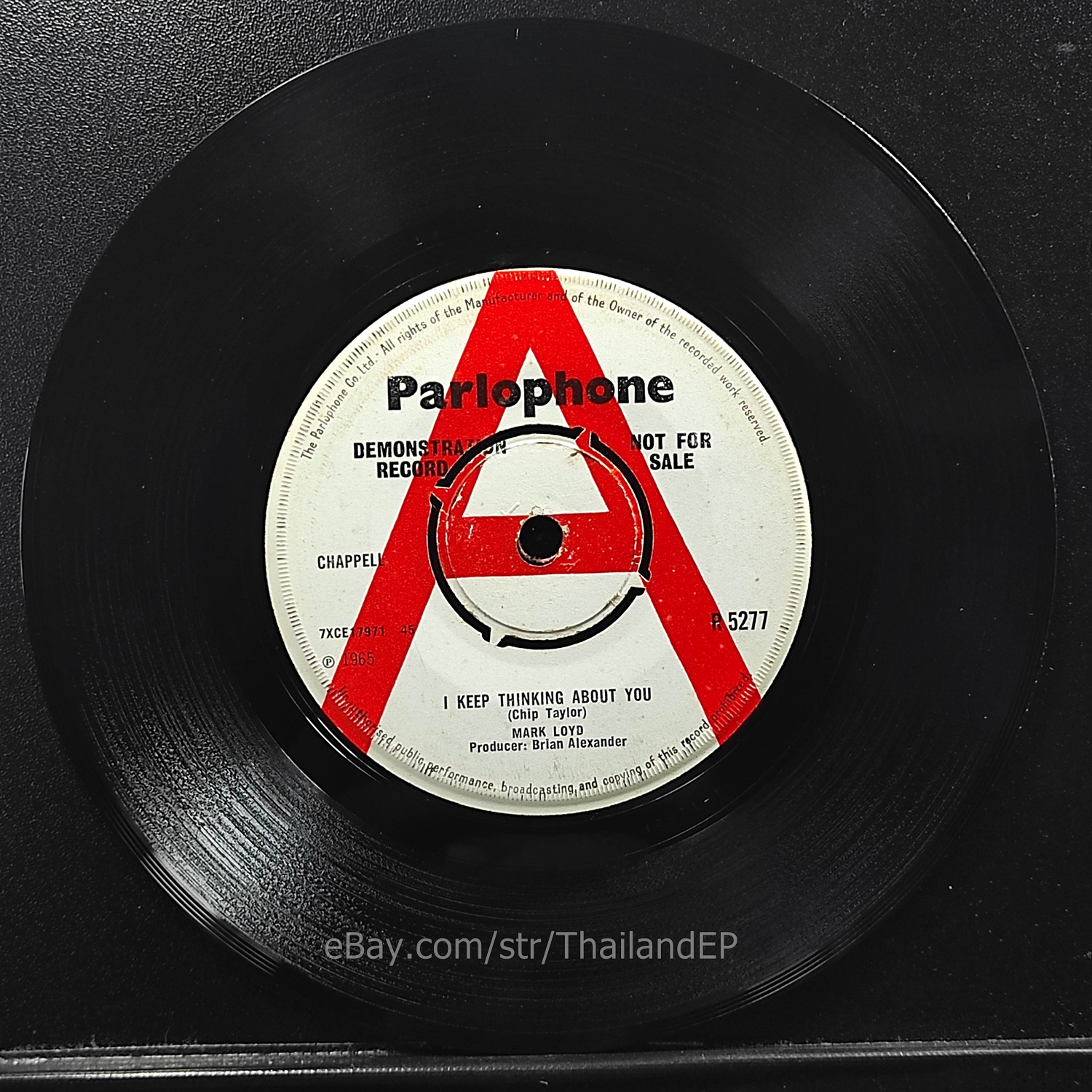 Mark Loyd - I Keep Thinking About You (R 5277) 7" Thai EP