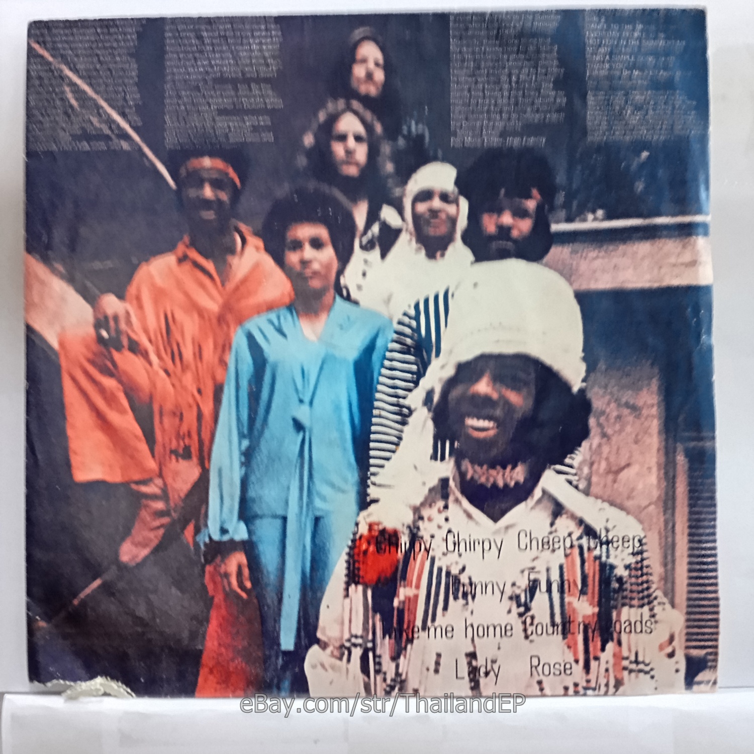 Middle Of The Road - Chirpy Chirpy Cheep Cheep (NO-105) 7" Thai EP