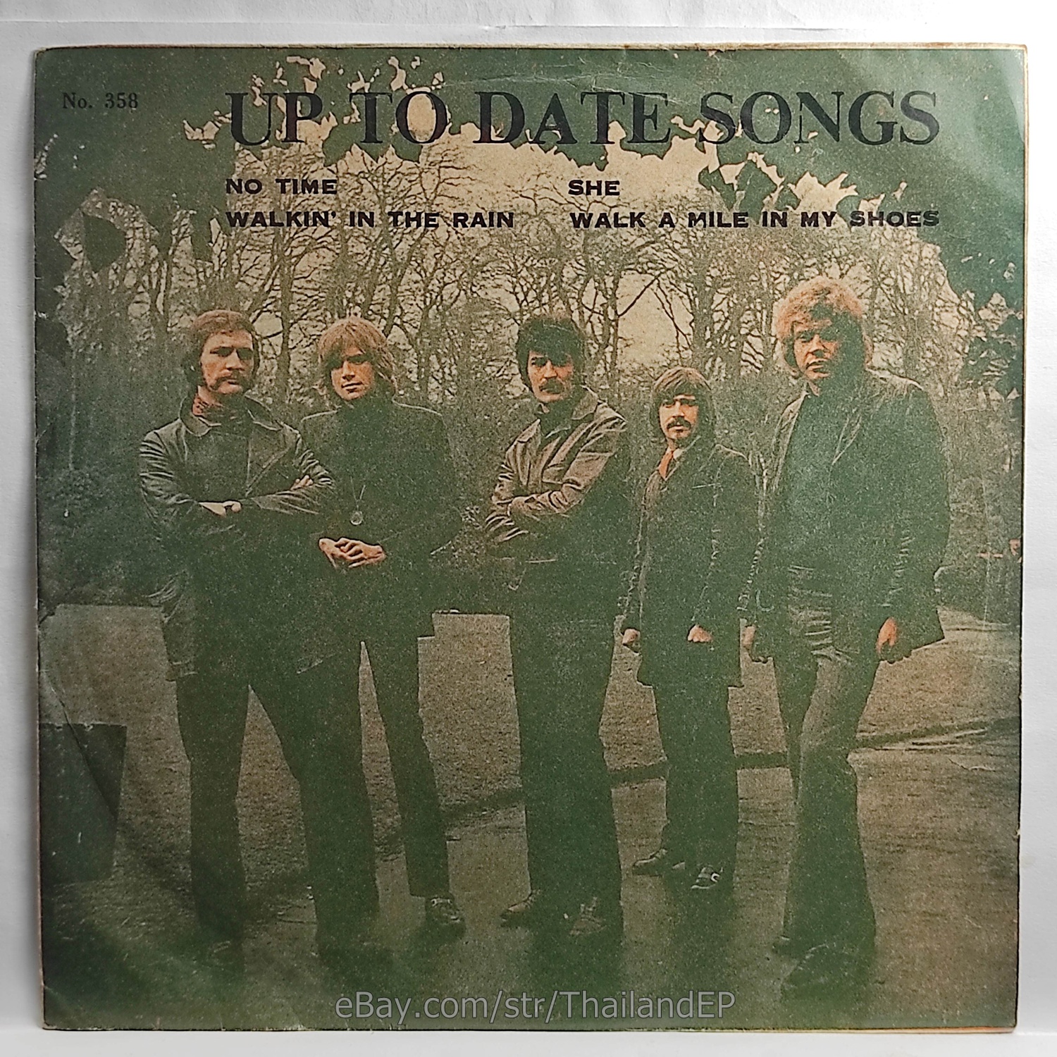 THE GUESS WHO - NO TIME (TK-358) 7" Thai EP