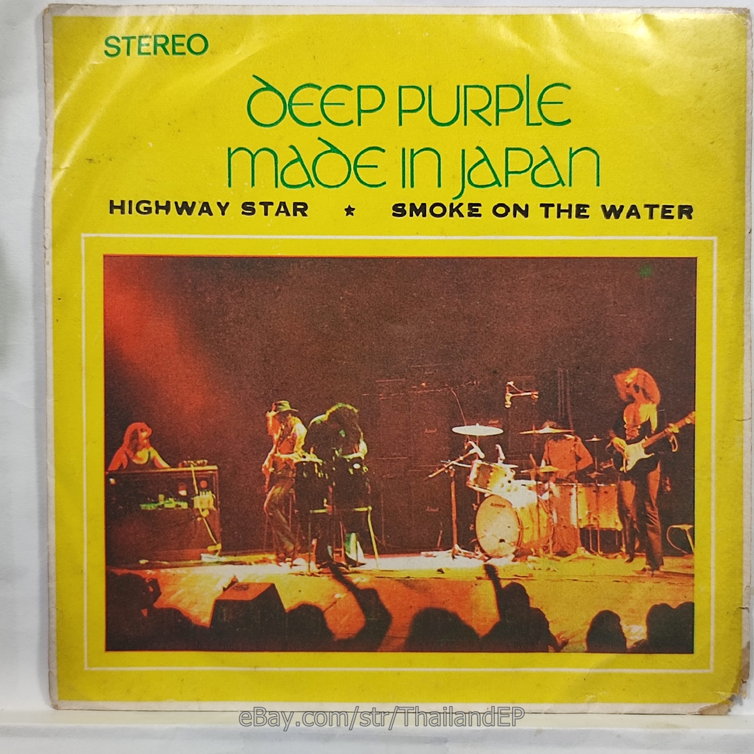 Deep Purple /HIGHWAY STAR /SMOKE ON THE WATER / THAILAND EP 45 THAI