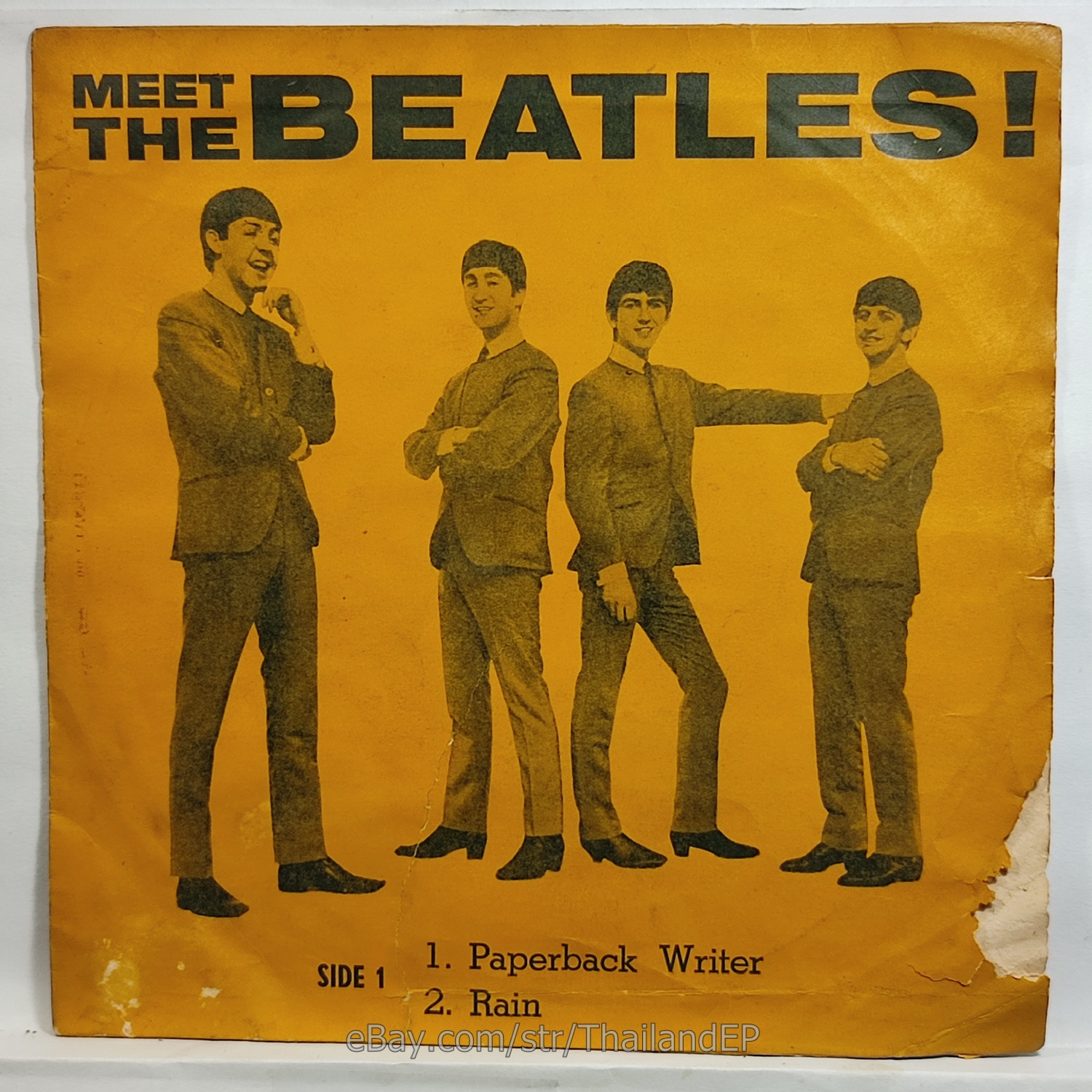 THE BEATLES /PAPERBACK WRITER /THE DAVE CLARK FIVE / THAILAND EP 45 THAI
