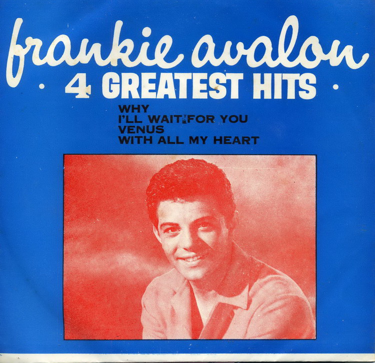 FRANKIE AVALON " WHY"/I 'LL WAIT FOR YOU THAI EP RARE THAILAND 7"