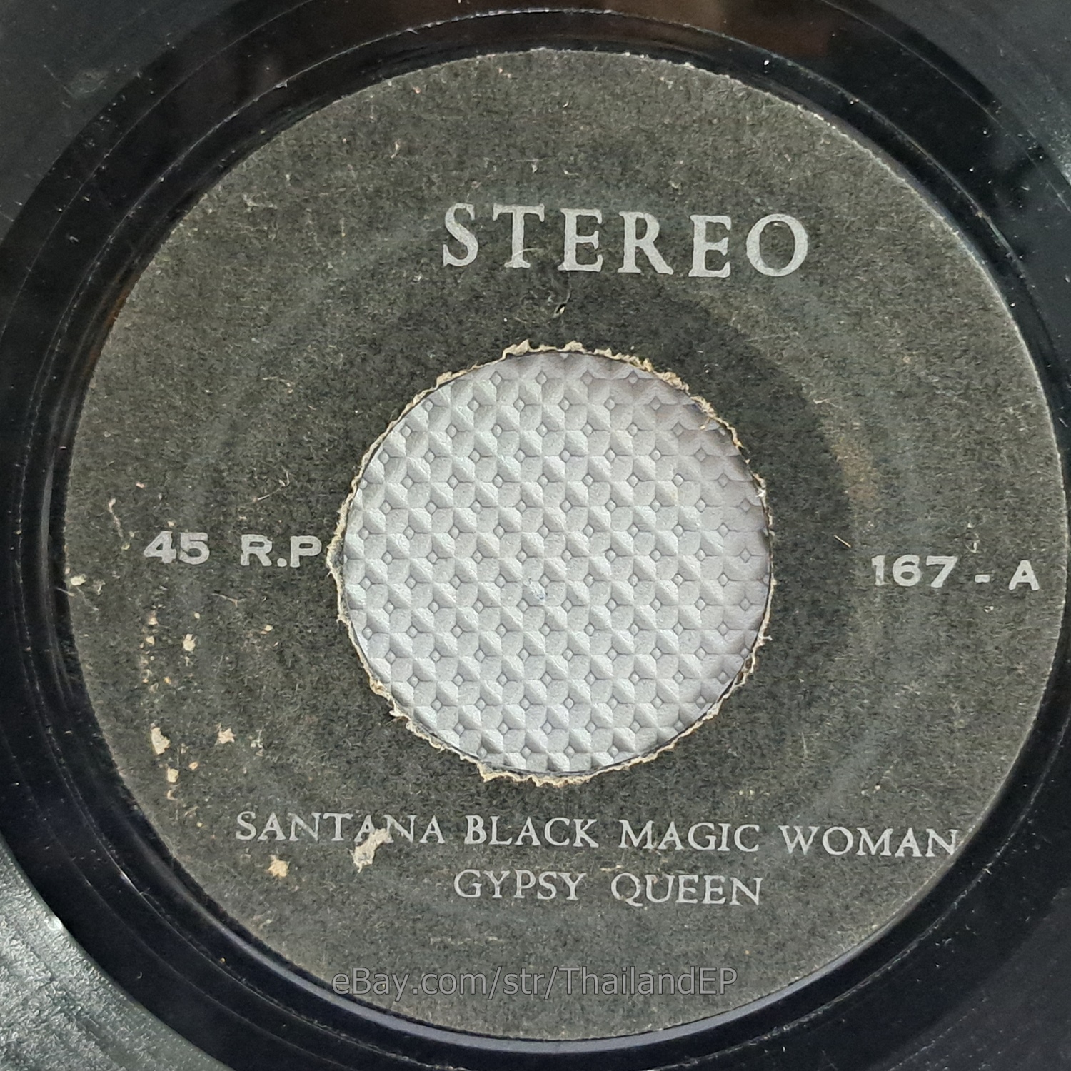 SANTANA - BLACK MAGIC WOMAN (NO167) 7" Thai EP