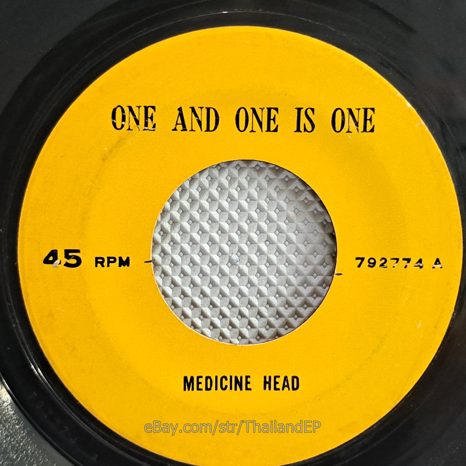 MEDICINE HEAD - ONE AND ONE IS ONE (NO792774) 7" Thai EP
