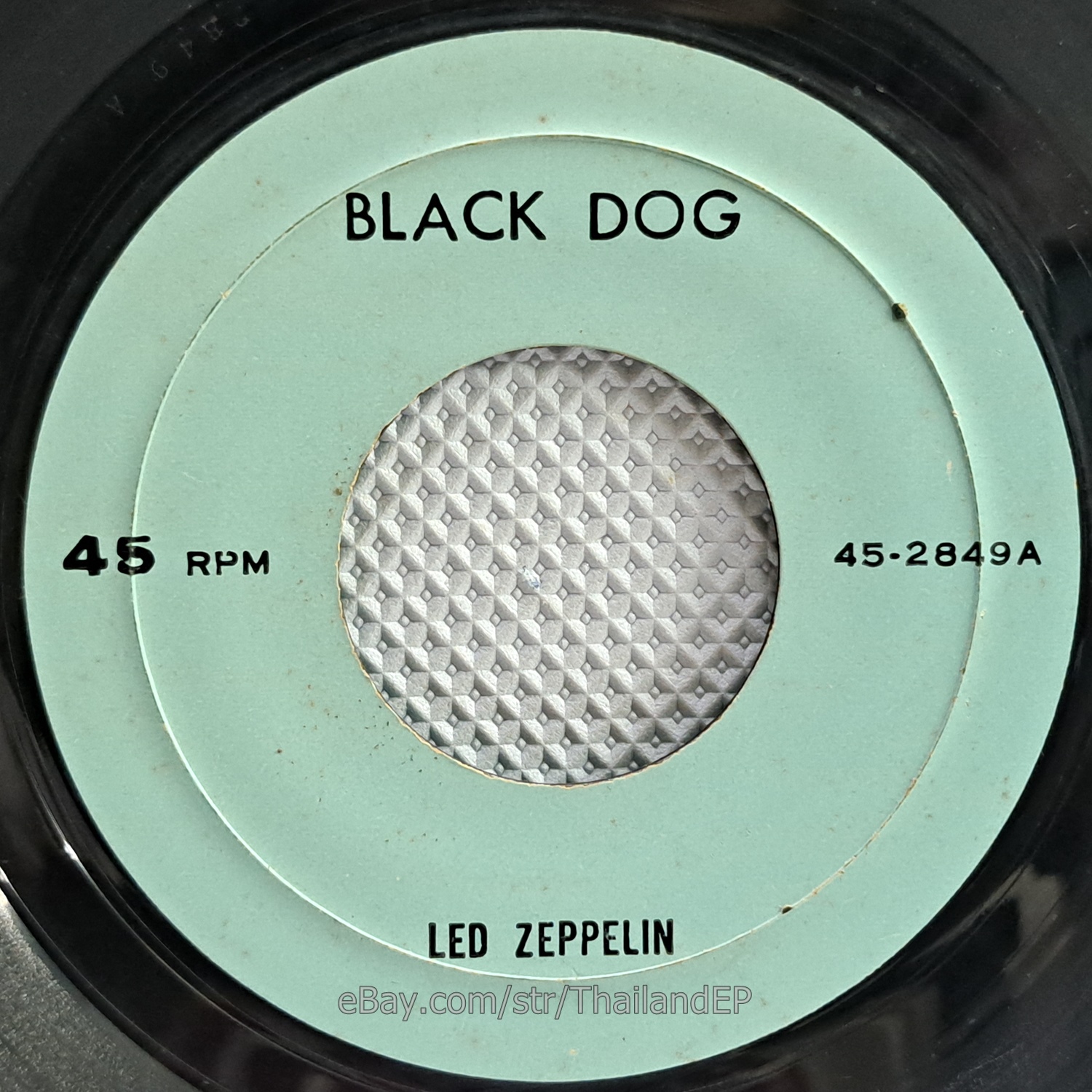 LED ZEPPELIN - BLACK DOG (NO452849) 7" Thai EP