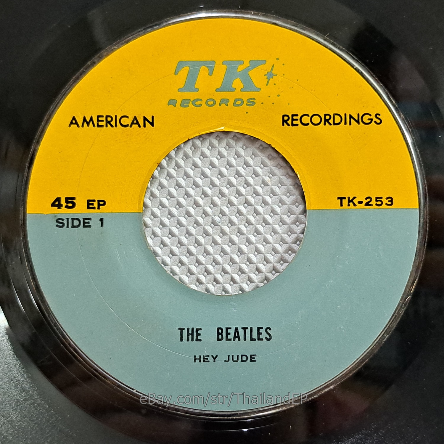 THE BEATLES - HEY JUDE (TK-253) 7" Thai EP