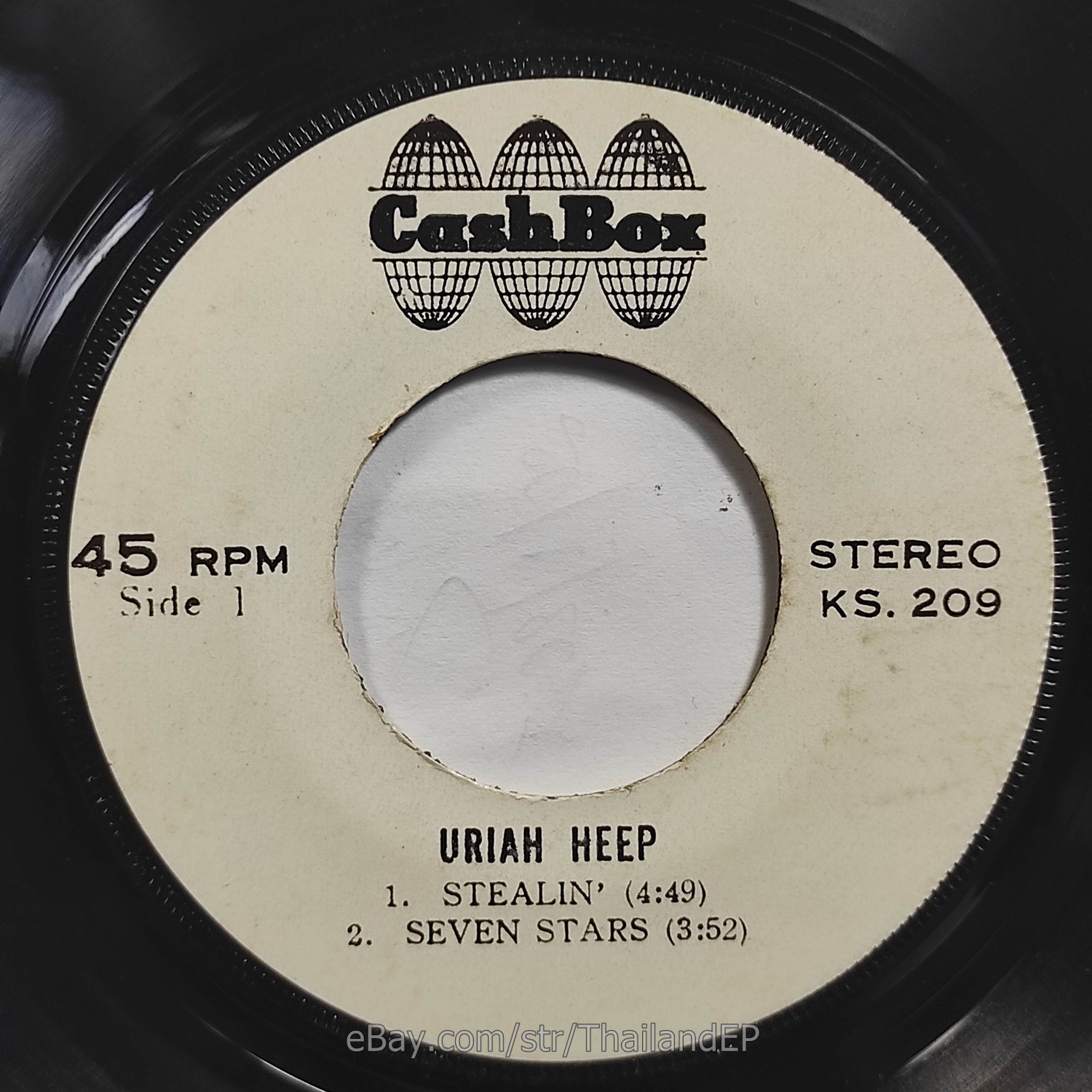 Uriah Heep - Stealin' (KS. 209) 7" Thai EP