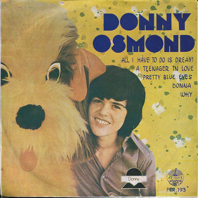 DONNY OSMOND "ALL I HAVE TO DO IS DREAM" THAI THAILAND EP 7" 45 rpm RARE