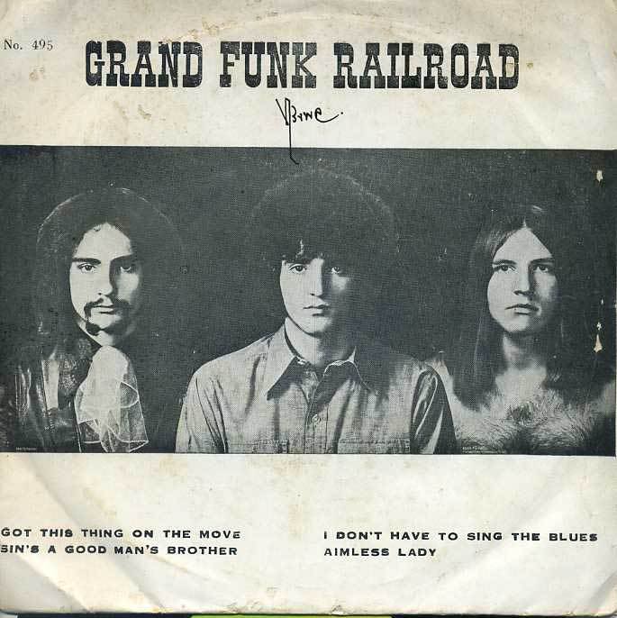 GRAND FUNK RAILROAD "GOT THIS THING.." THAILAND EP 7" THAI