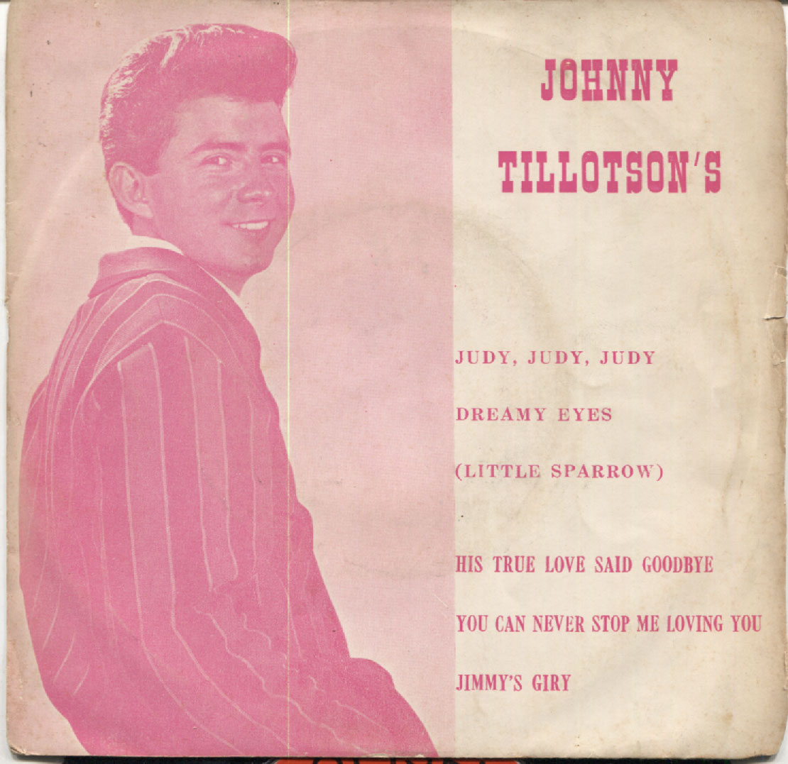 JOHNNY TILLOTSON'S / / / THAI EP 7" THAILAND 45RPM