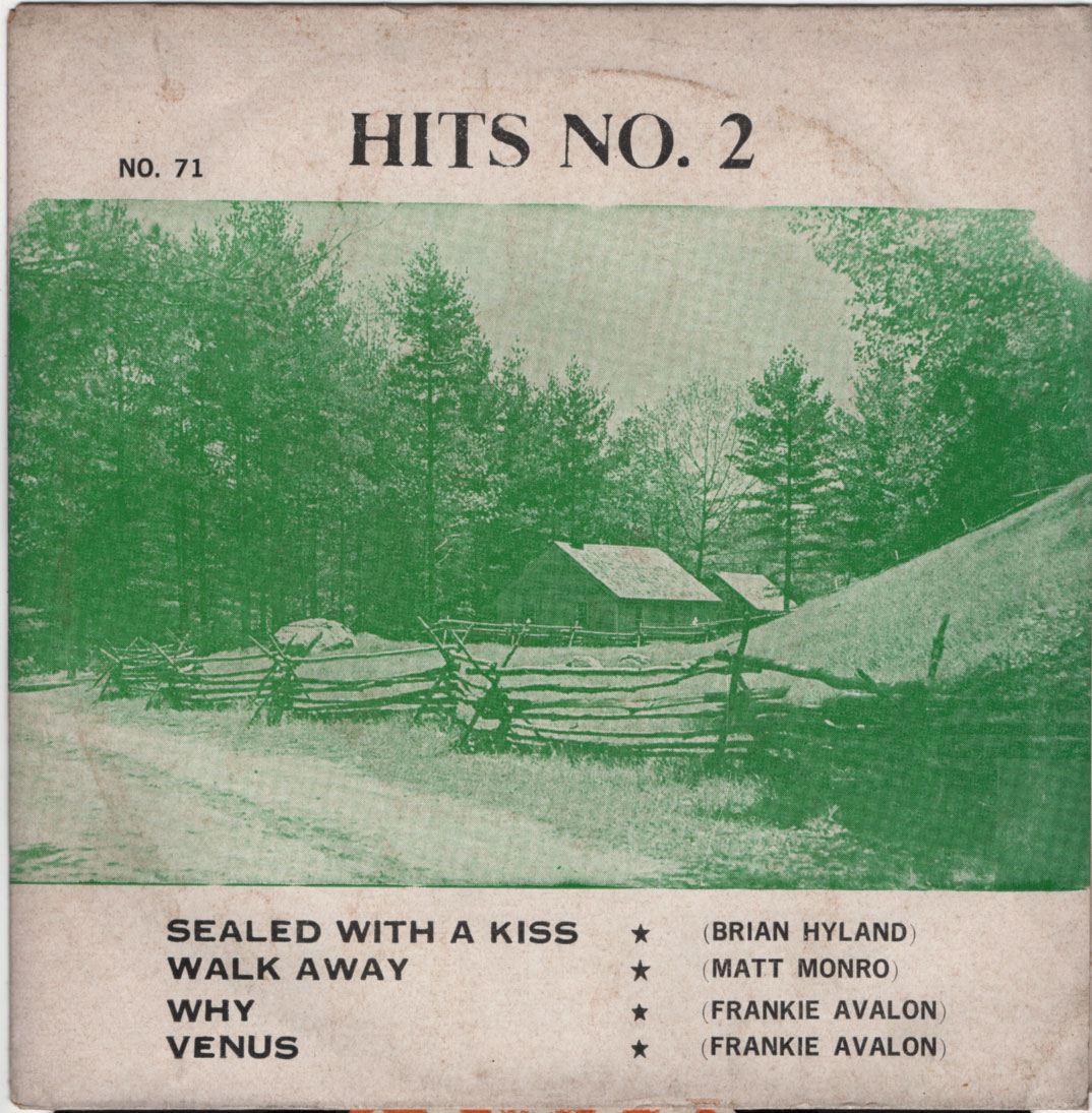 BRIAN HYLAND /MATT MONRO /FRANKIE AVALON /FRANKIE AVALON THAI EP 7" THAILAND