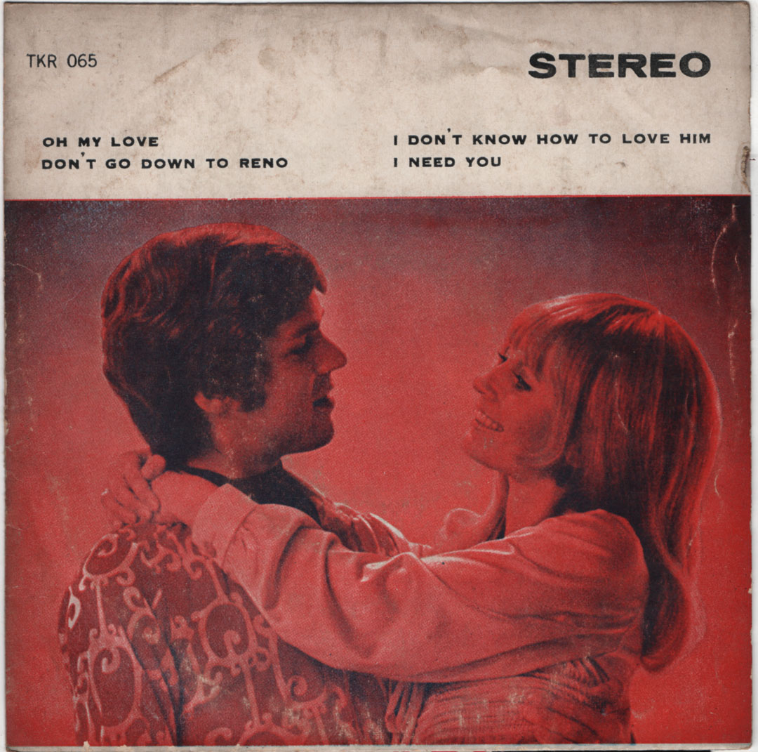 JOHN LENNON /TONY CHRISTIE /HELEN REDDY /AMERICA THAI EP 7" THAILAND