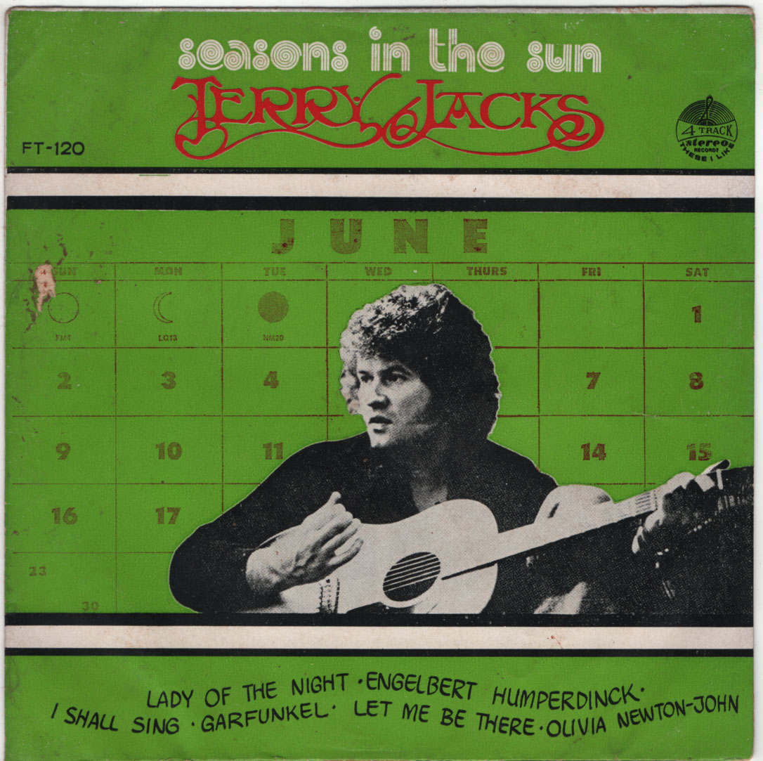 TERRY JACKS / /GARFUNKEL /OLIVIA NEWTON-JOHN THAI EP 7" THAILAND
