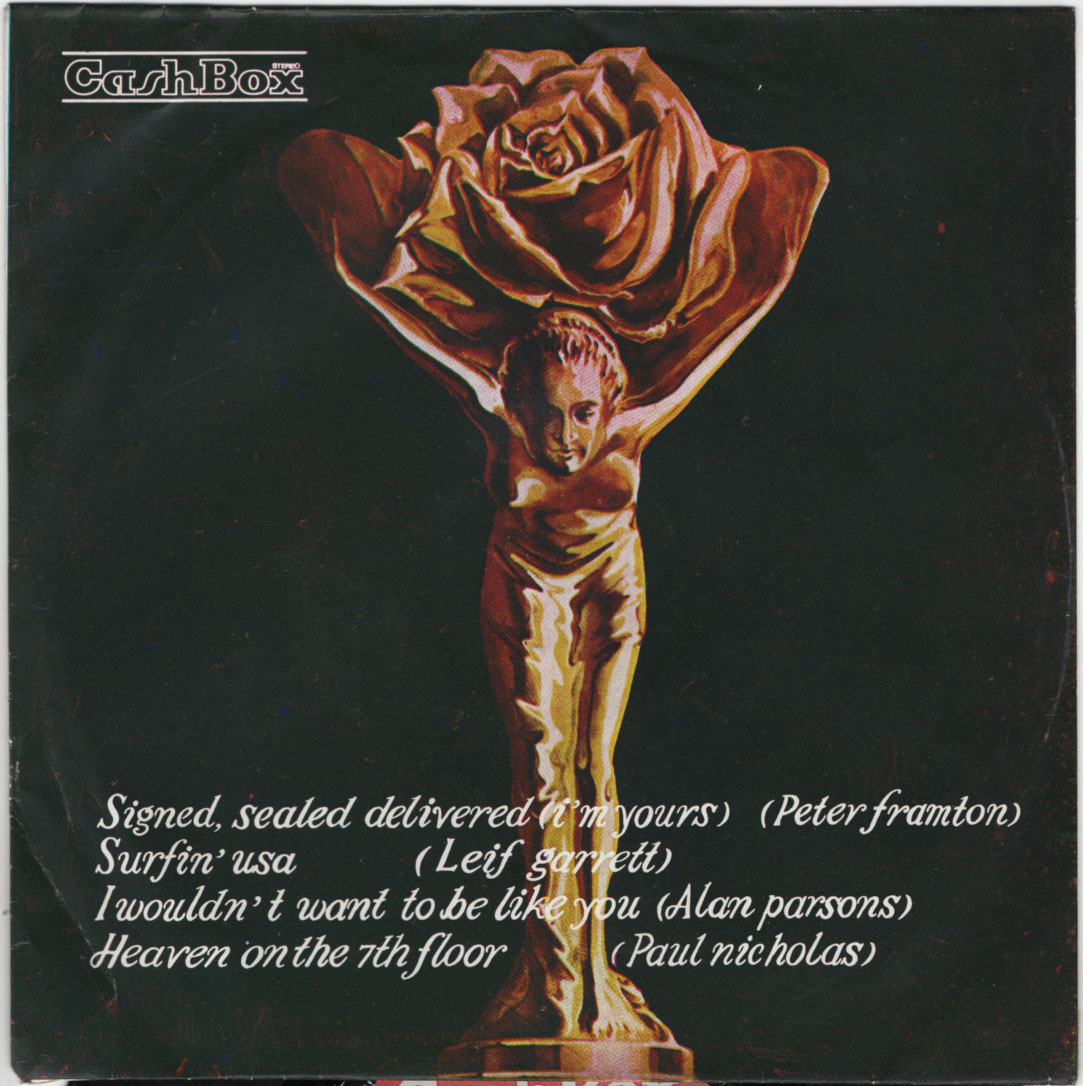 PETER FRAMTON  /LEIF GARRETT /ALAN PARSONS /PAUL NICHOLAS THAI EP 7" THAILAND