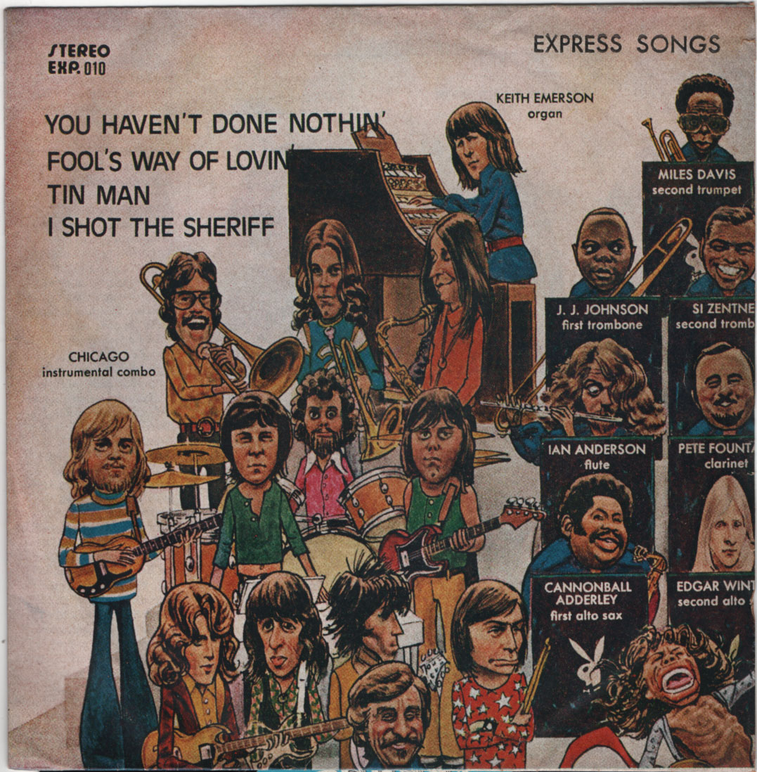 STEVIE WONDER /THE HEYWOODS /AMERICA /ERIC CLAPTON THAI EP 7" THAILAND