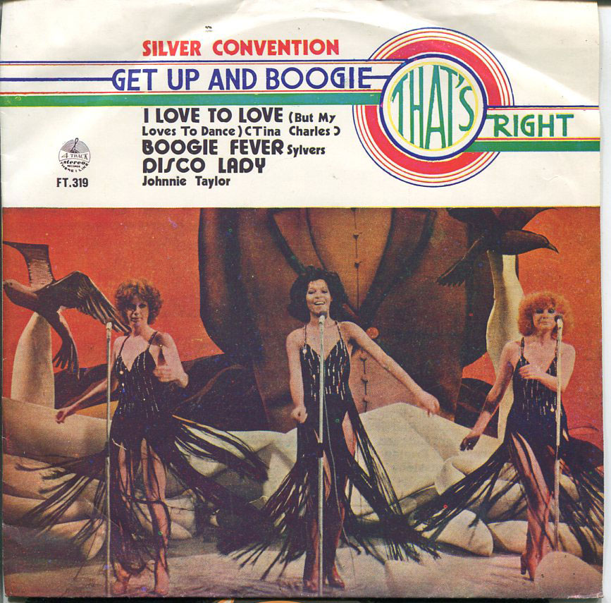 SYLVERS/ SILVER CONVENTION/ JOHNNIE TAYLOR THAI THAILAND EP 7" 45RPM
